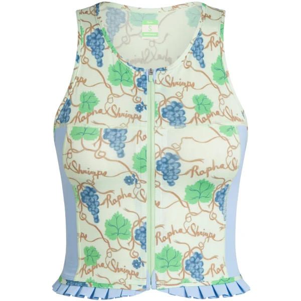 Rapha Archive|+ Shrimps Cropped Zip Tank