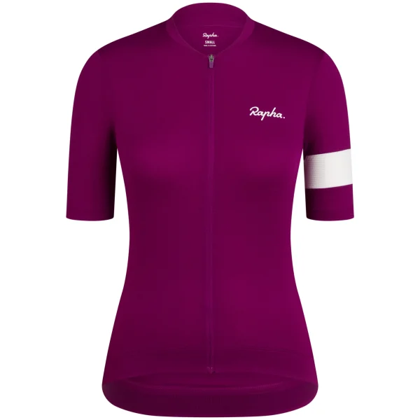 Rapha Jerseys|Women's Core Lightweight Jersey Mauve/White