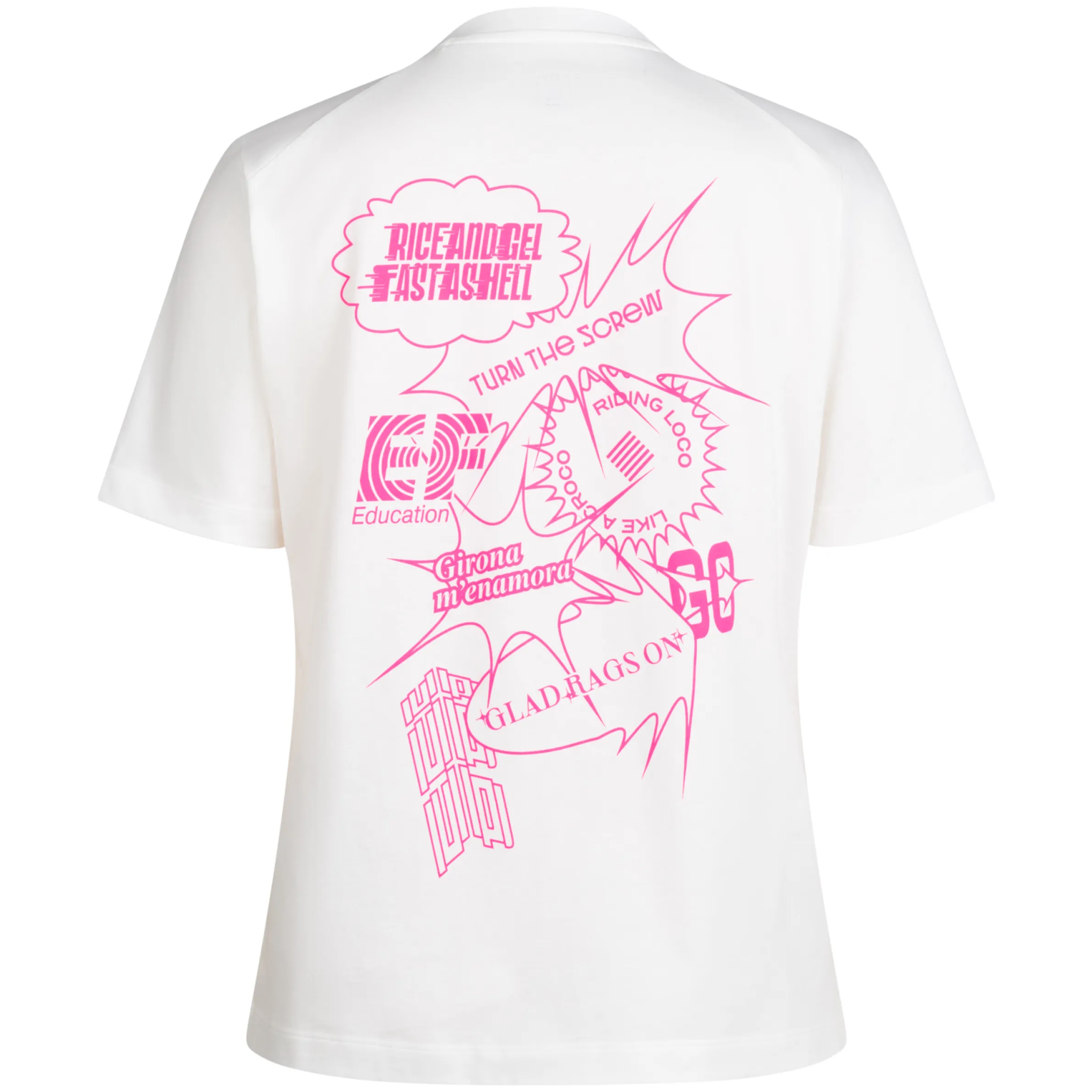 Rapha Hoodies, T-shirts & Tops|EF Women's Cotton T-shirt Multicolour