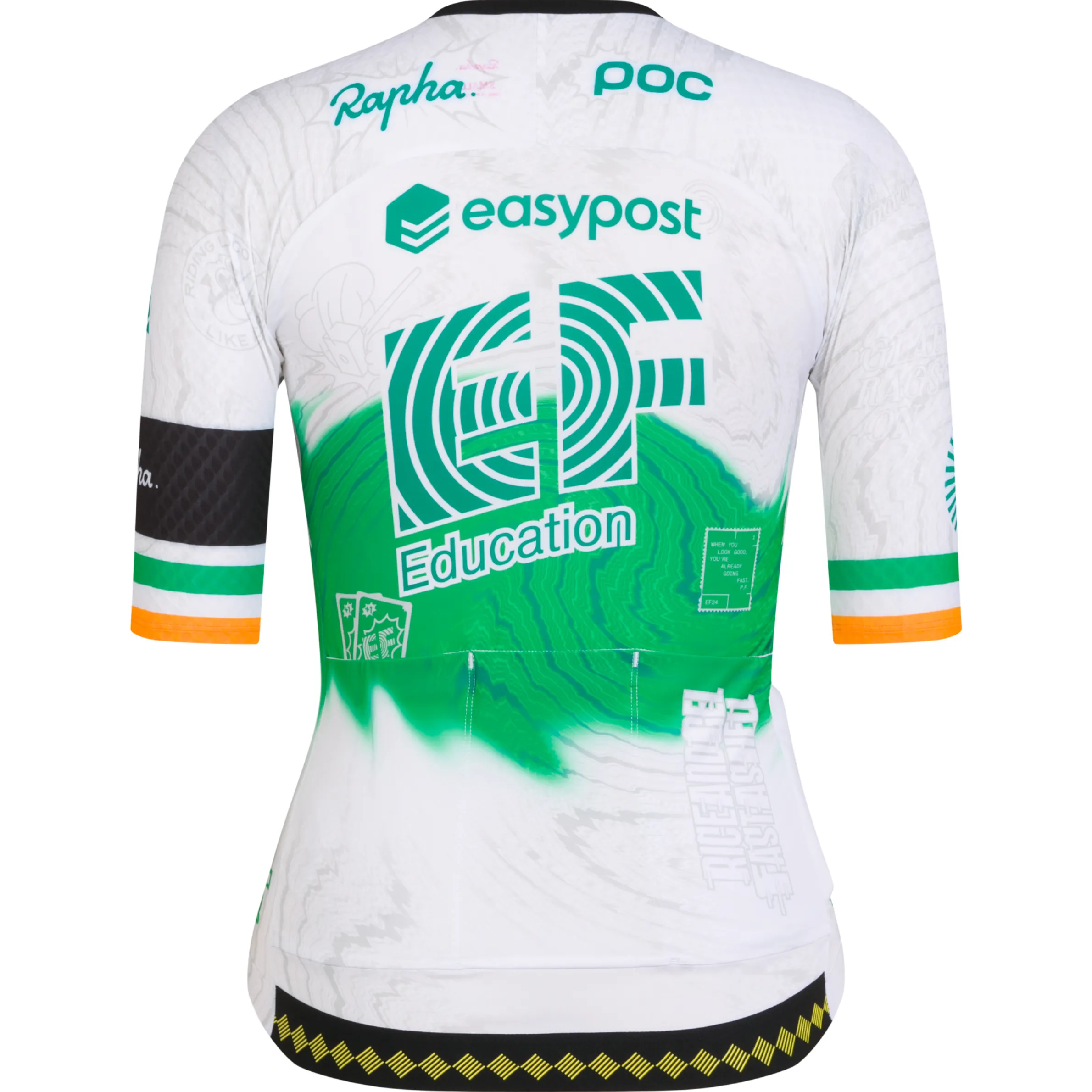 Rapha Jerseys|EF Women's Pro Team Aero Jersey - Ireland Multicolour