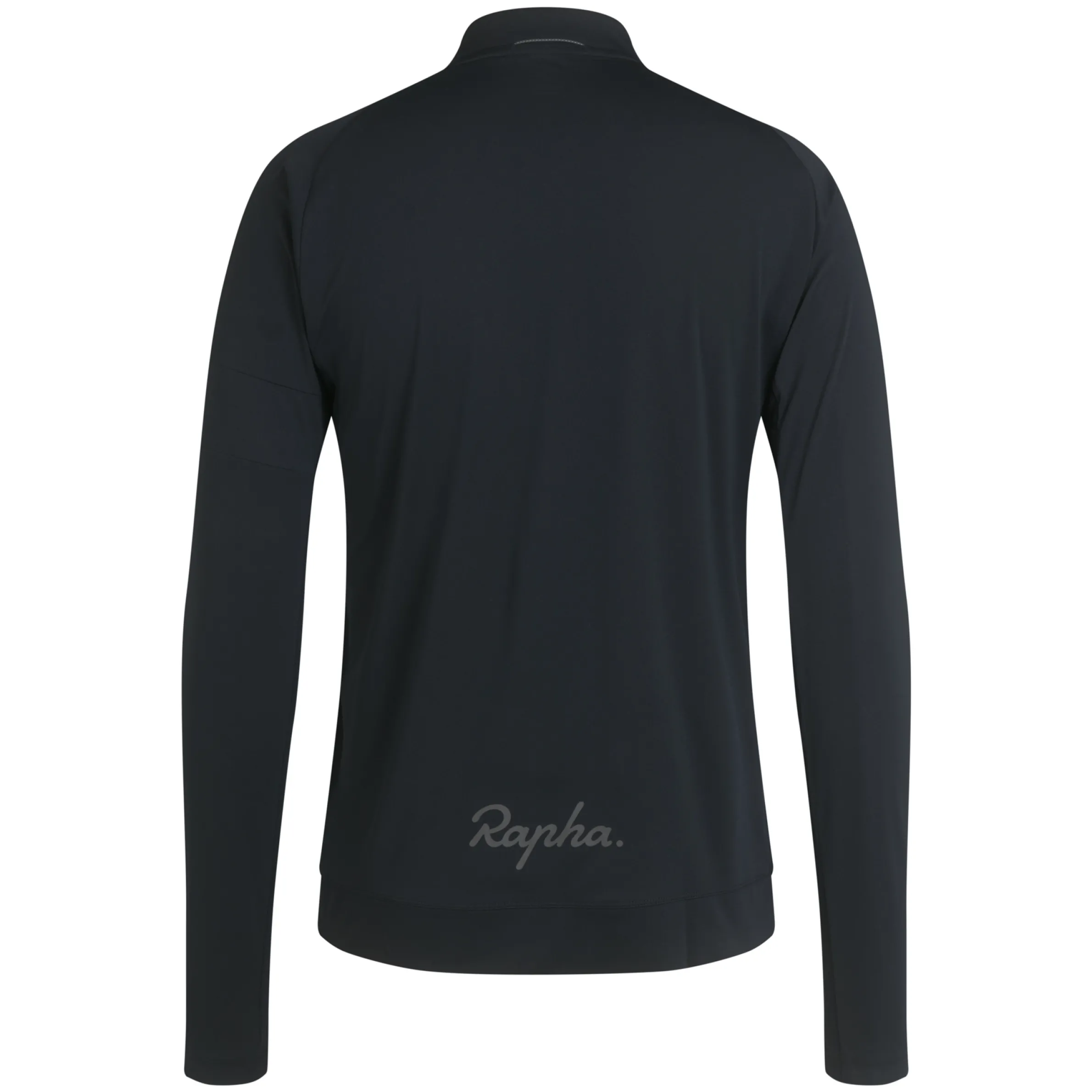 Rapha T-shirts & Tops|Men's Explore Long Sleeve Zip Neck Tech T-shirt Black/Black
