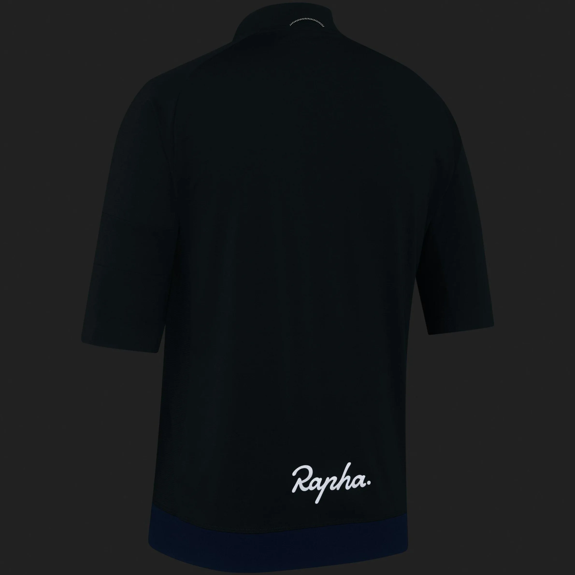 Rapha T-shirts & Tops|Men's Explore Zip Neck Technical T-shirt DarkNavy/Off-White
