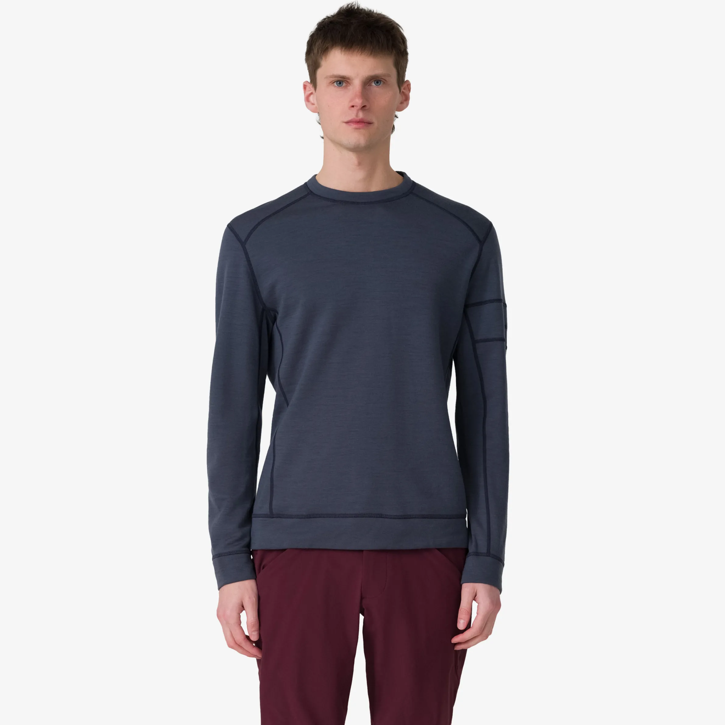 Rapha Hoodies & Sweatshirts|Men's Merino Sweatshirt Black/DarkNavy