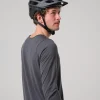 Rapha T-shirts & Tops|Men's Trail Merino Long Sleeve T-shirt DarkGrey/Black