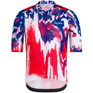 Rapha Jerseys|Santa Cruz htSQD Men's Pro Team Training Jersey - Nat Champs Multicolour