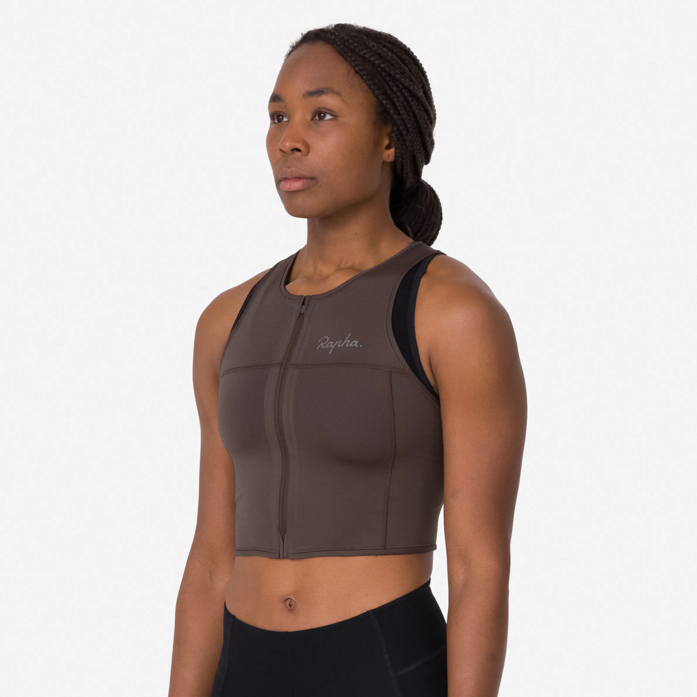 Rapha Hoodies, T-shirts & Tops|Jerseys|Women's Cropped Zip Tank