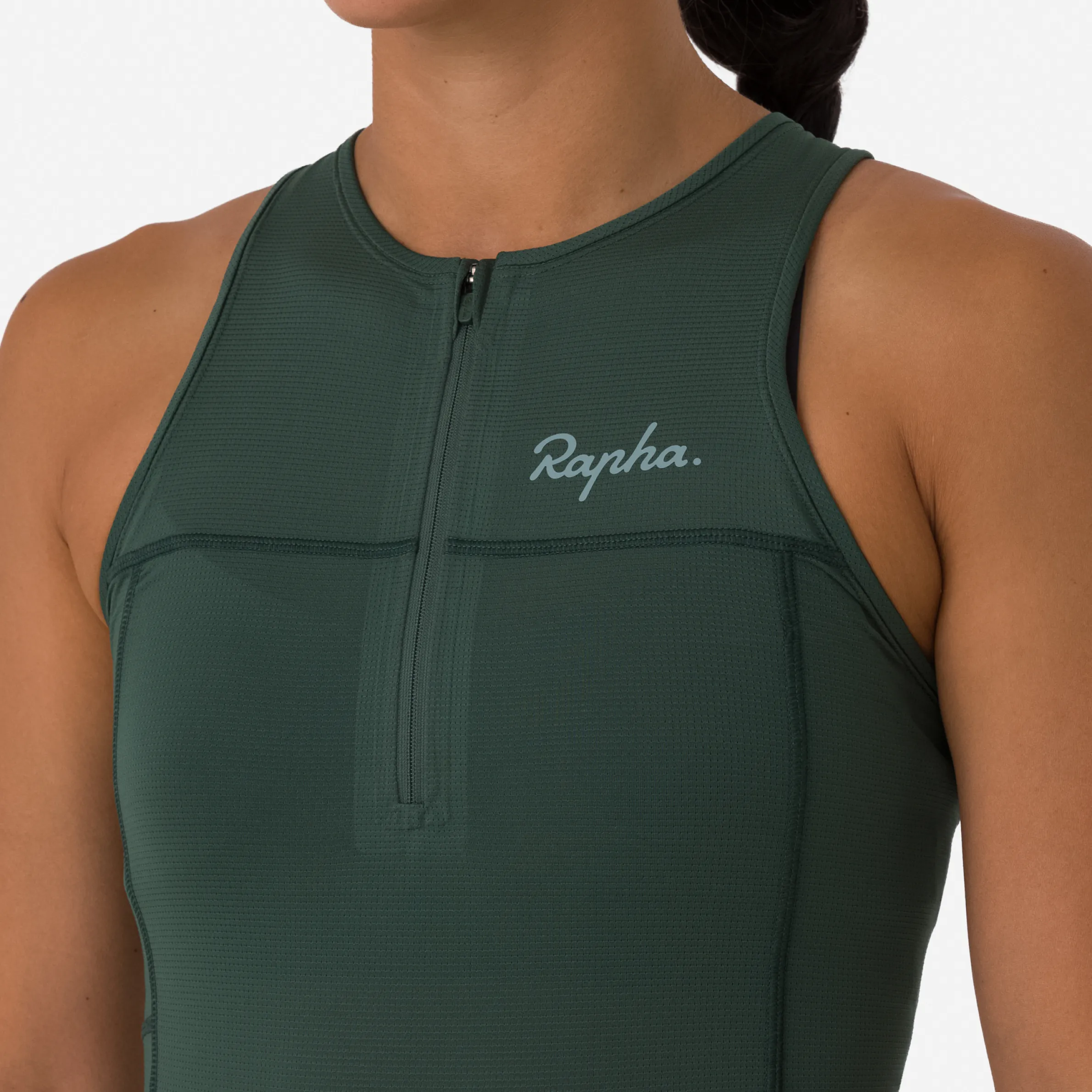 Rapha Hoodies, T-shirts & Tops|Jerseys|Women's Half Zip Tank