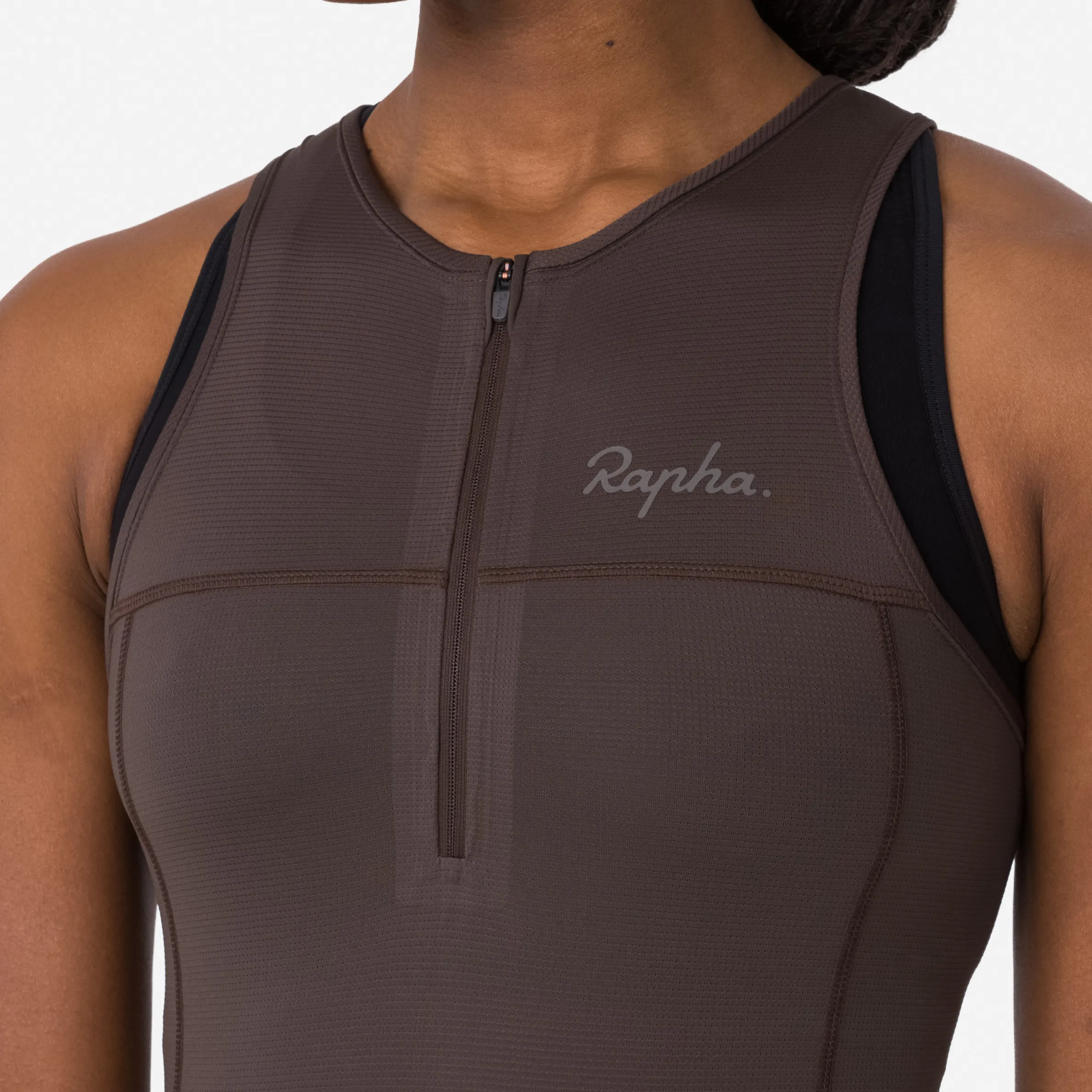 Rapha Hoodies, T-shirts & Tops|Jerseys|Women's Half Zip Tank