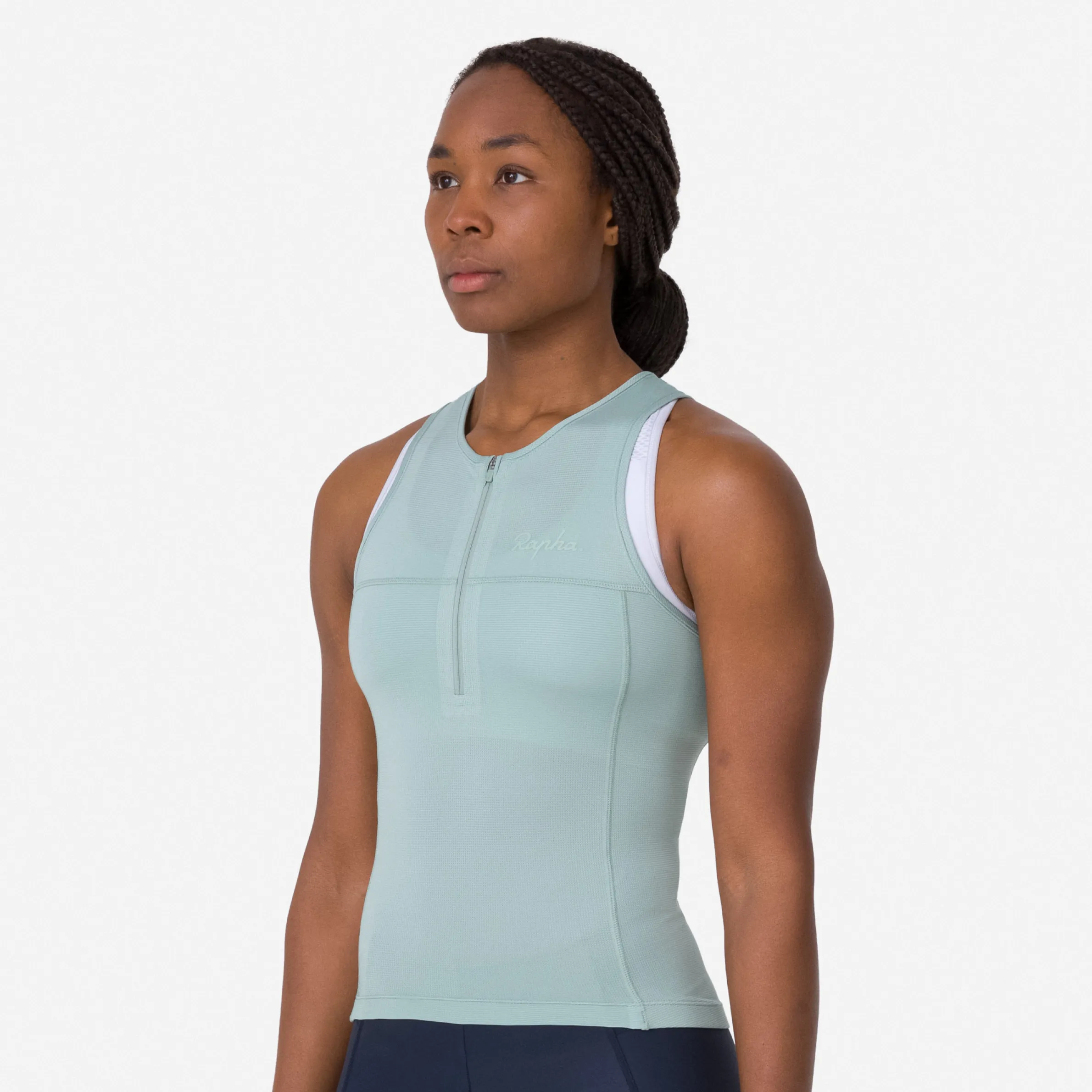Rapha Hoodies, T-shirts & Tops|Jerseys|Women's Half Zip Tank