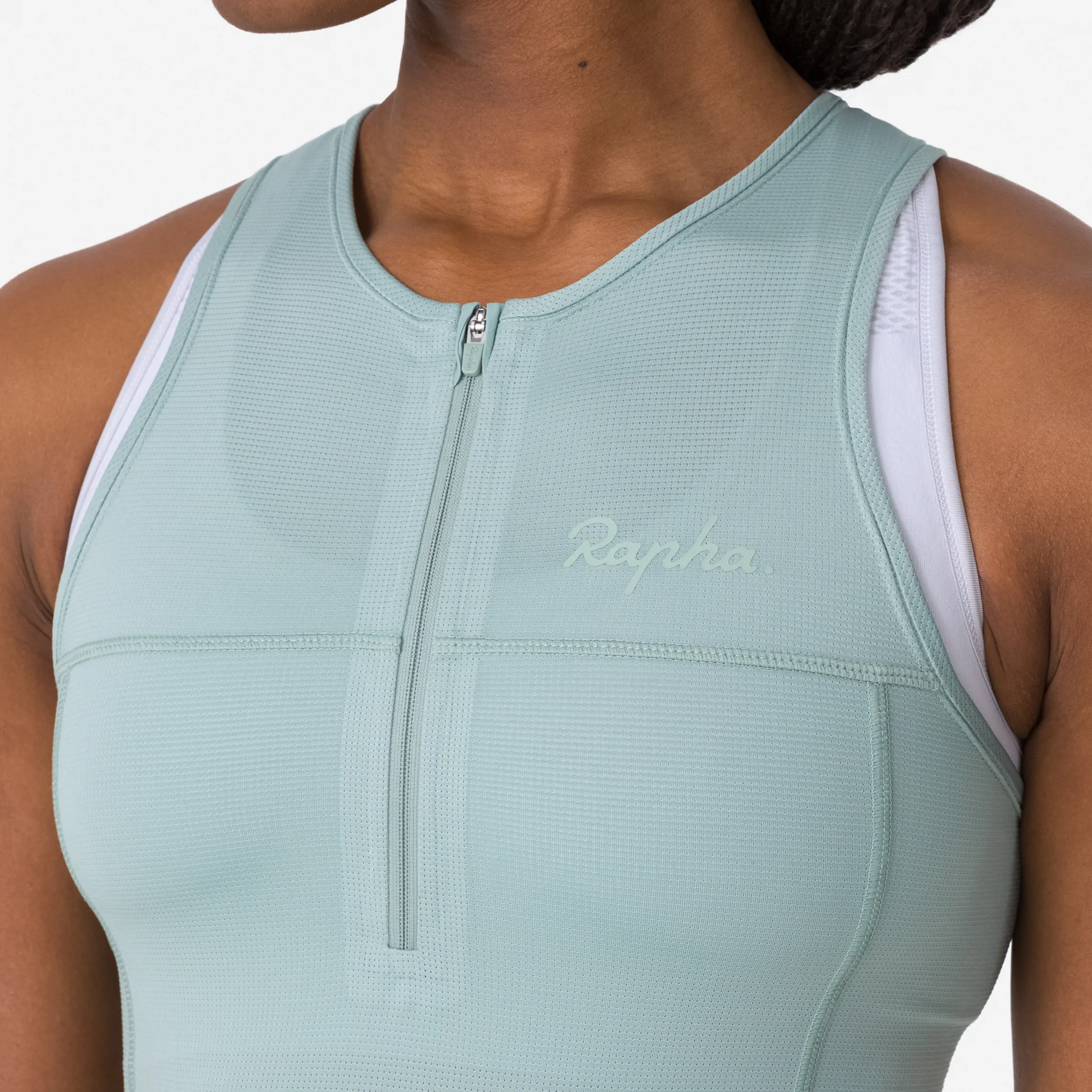 Rapha Hoodies, T-shirts & Tops|Jerseys|Women's Half Zip Tank