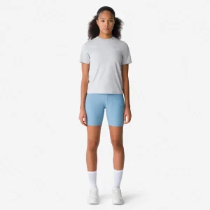 Rapha Archive|Women's Logo T-Shirt LightGrey/PaleGreen