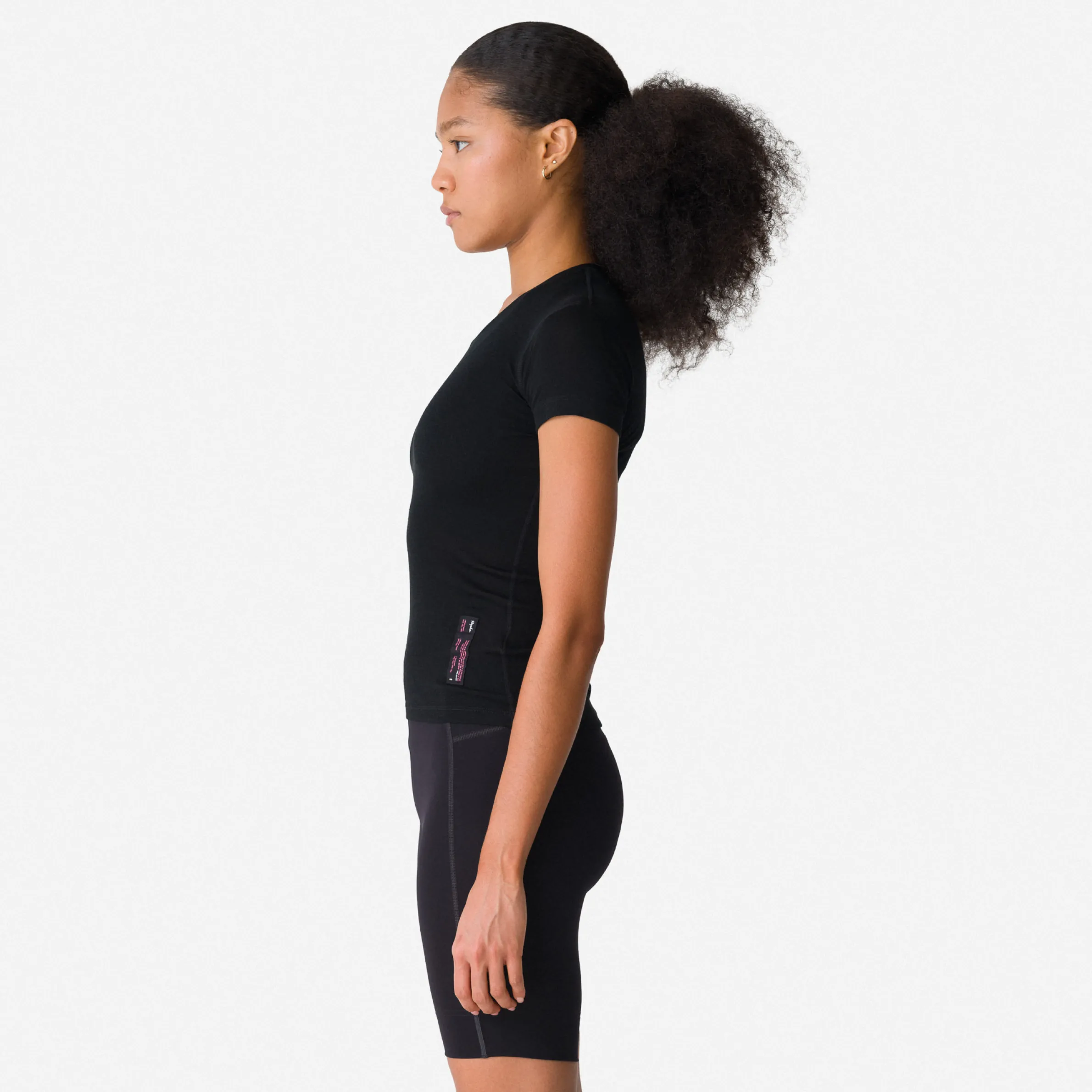 Rapha Archive|Women's Merino Base Layer - Short Sleeve Black