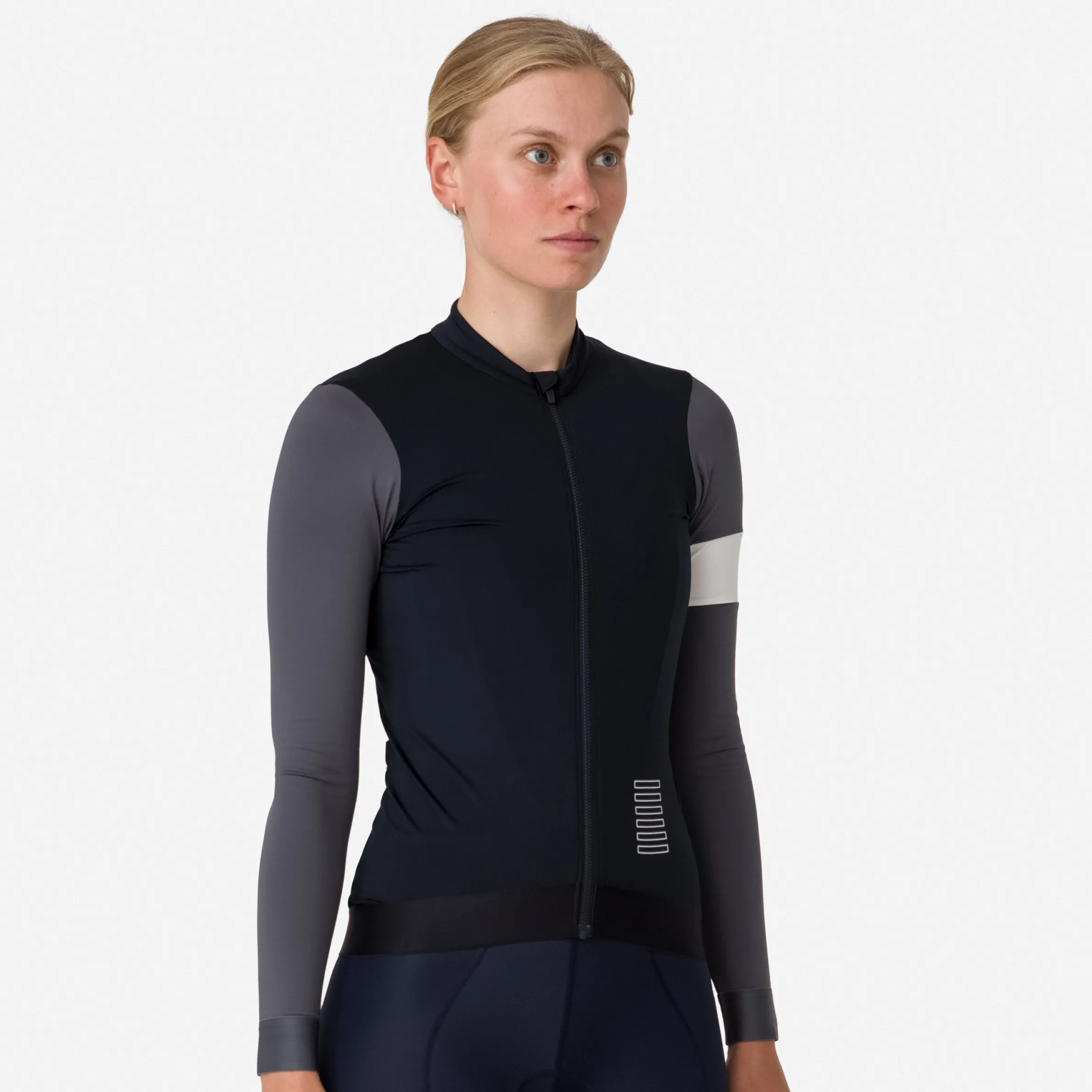 Rapha Archive|Women's Pro Team Long Sleeve Training Jersey Black/CarbonGrey