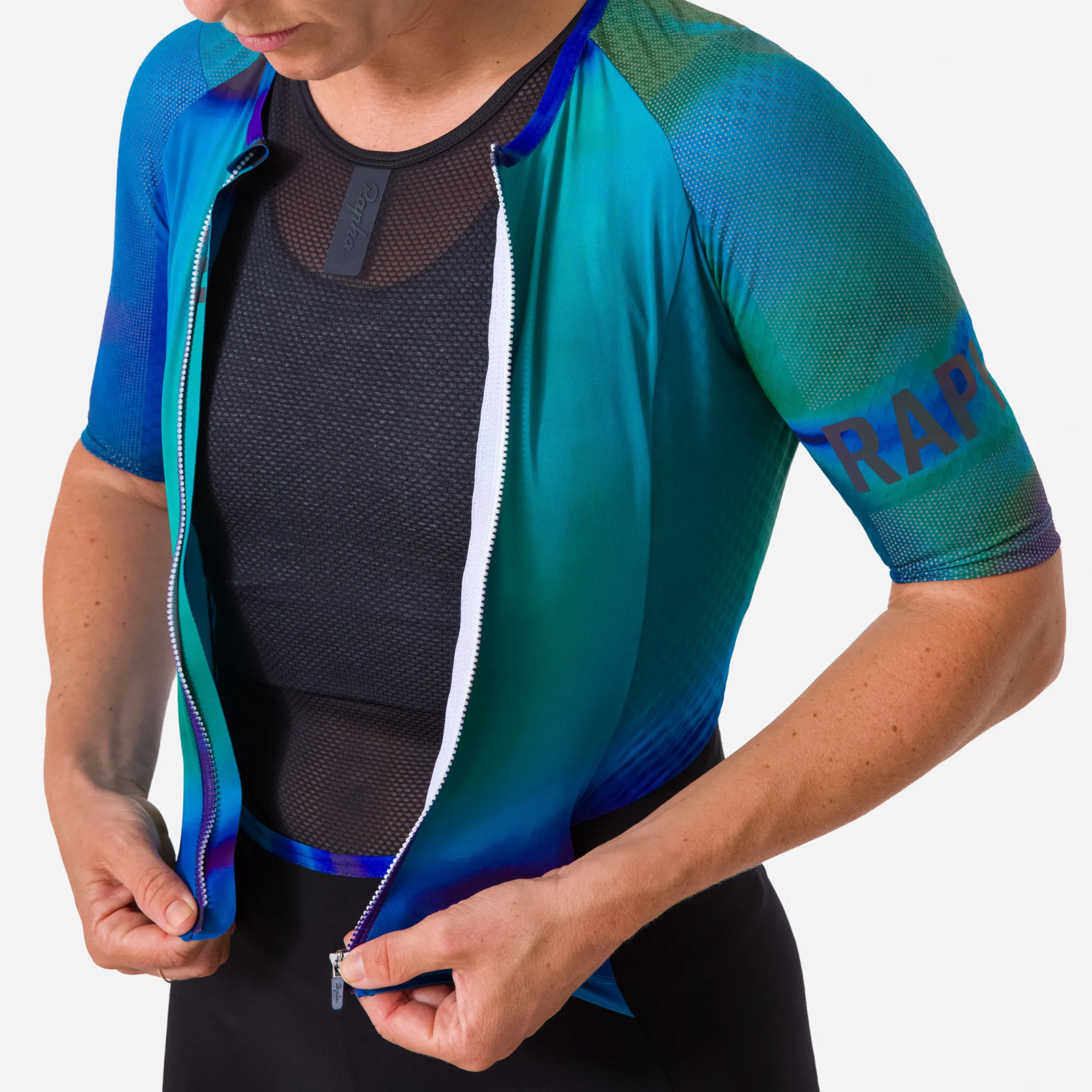 Rapha Jerseys|Women's Pro Team Roadsuit - Oil Slick Multicolour-OilSlick