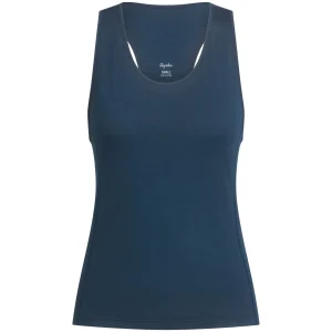 Rapha Hoodies, T-shirts & Tops|Women's Trail Merino Tank DeepBlue/Black