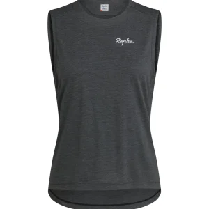 Rapha Hoodies, T-shirts & Tops|Women's Trail Tank Black/LightGrey