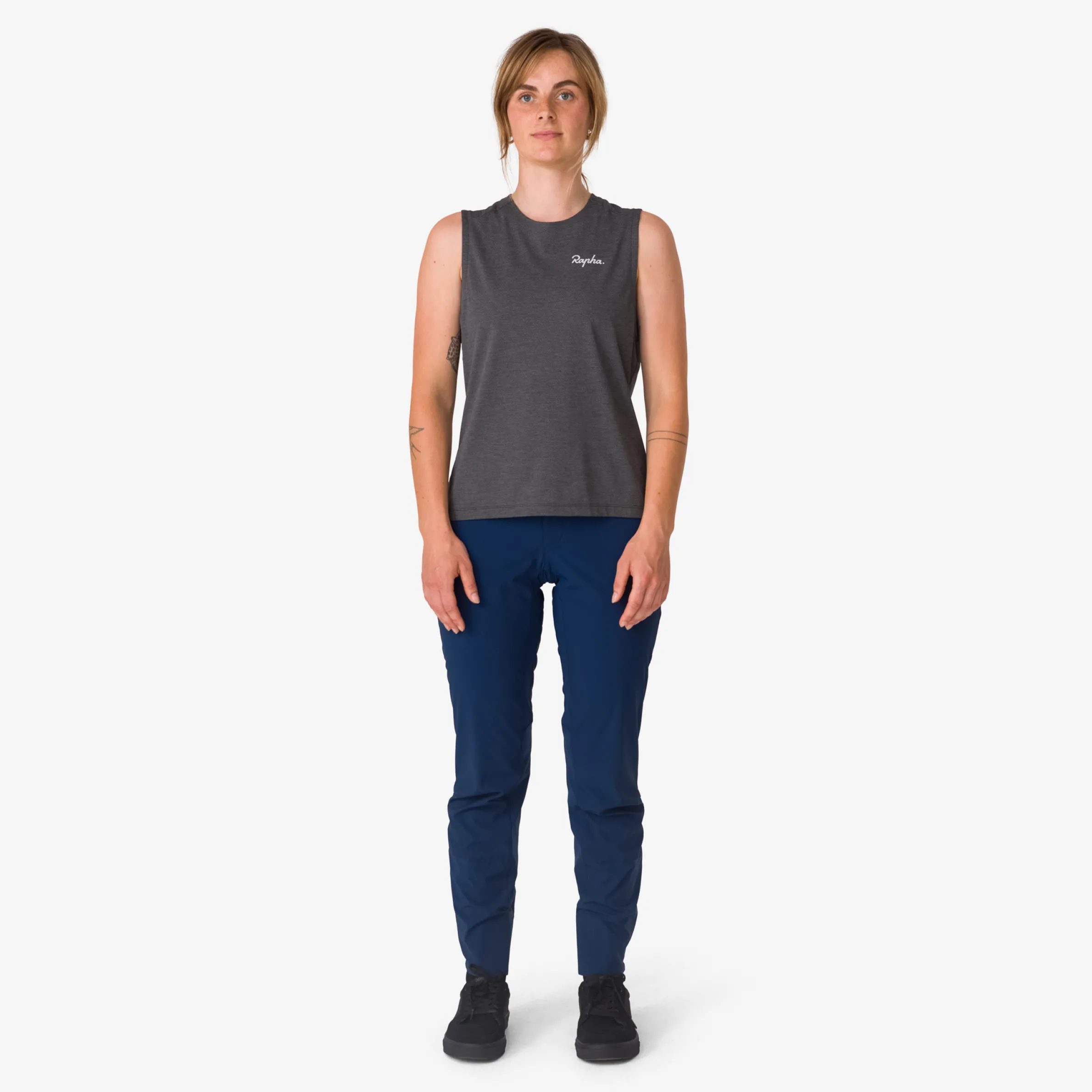 Rapha Hoodies, T-shirts & Tops|Women's Trail Tank Black/LightGrey